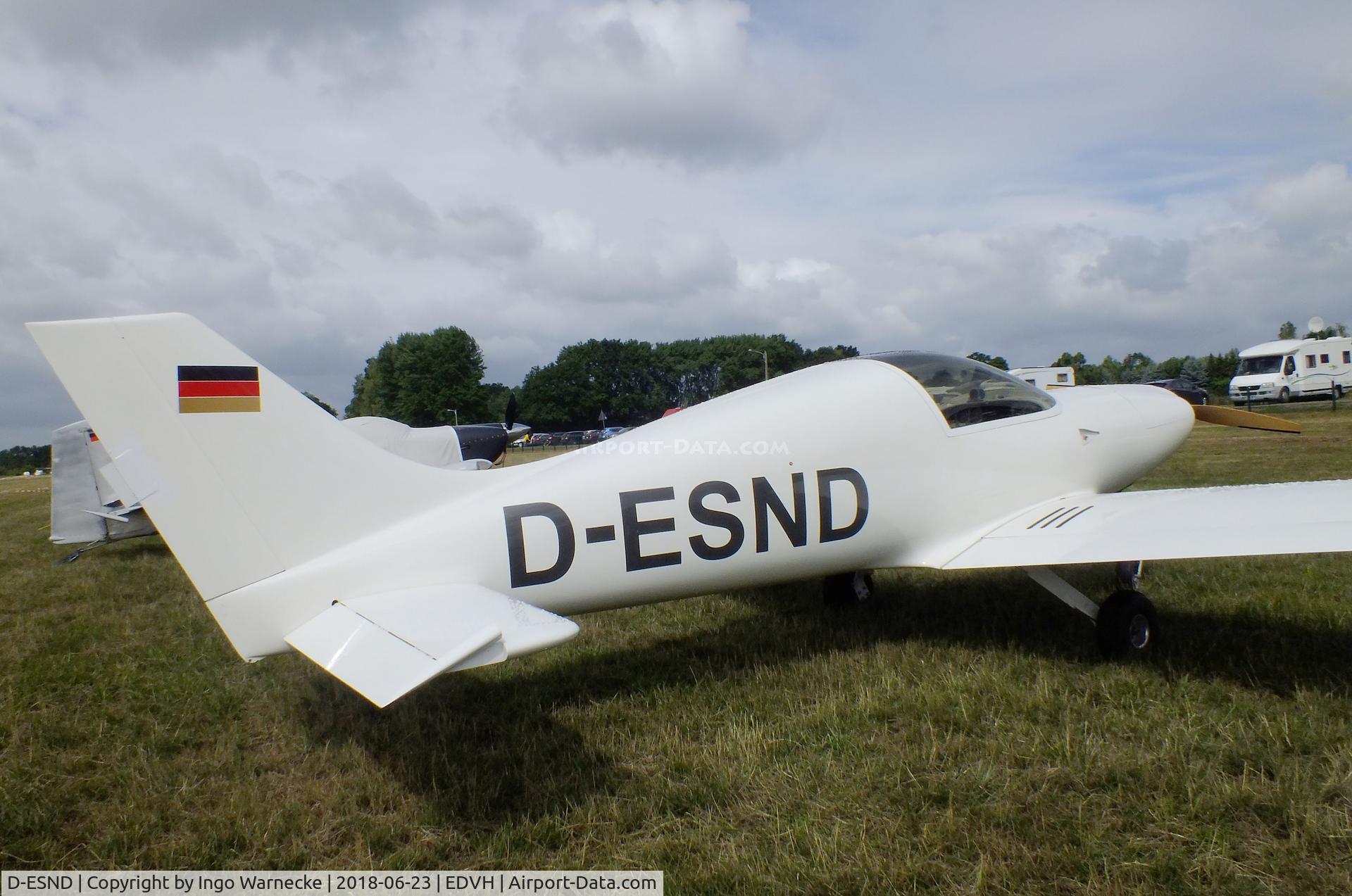 D-ESND, Aero Designs Pulsar XP C/N unknown_D-esnd, Aero Designs Pulsar XP at the 2018 OUV-Meeting at Hodenhagen airfield