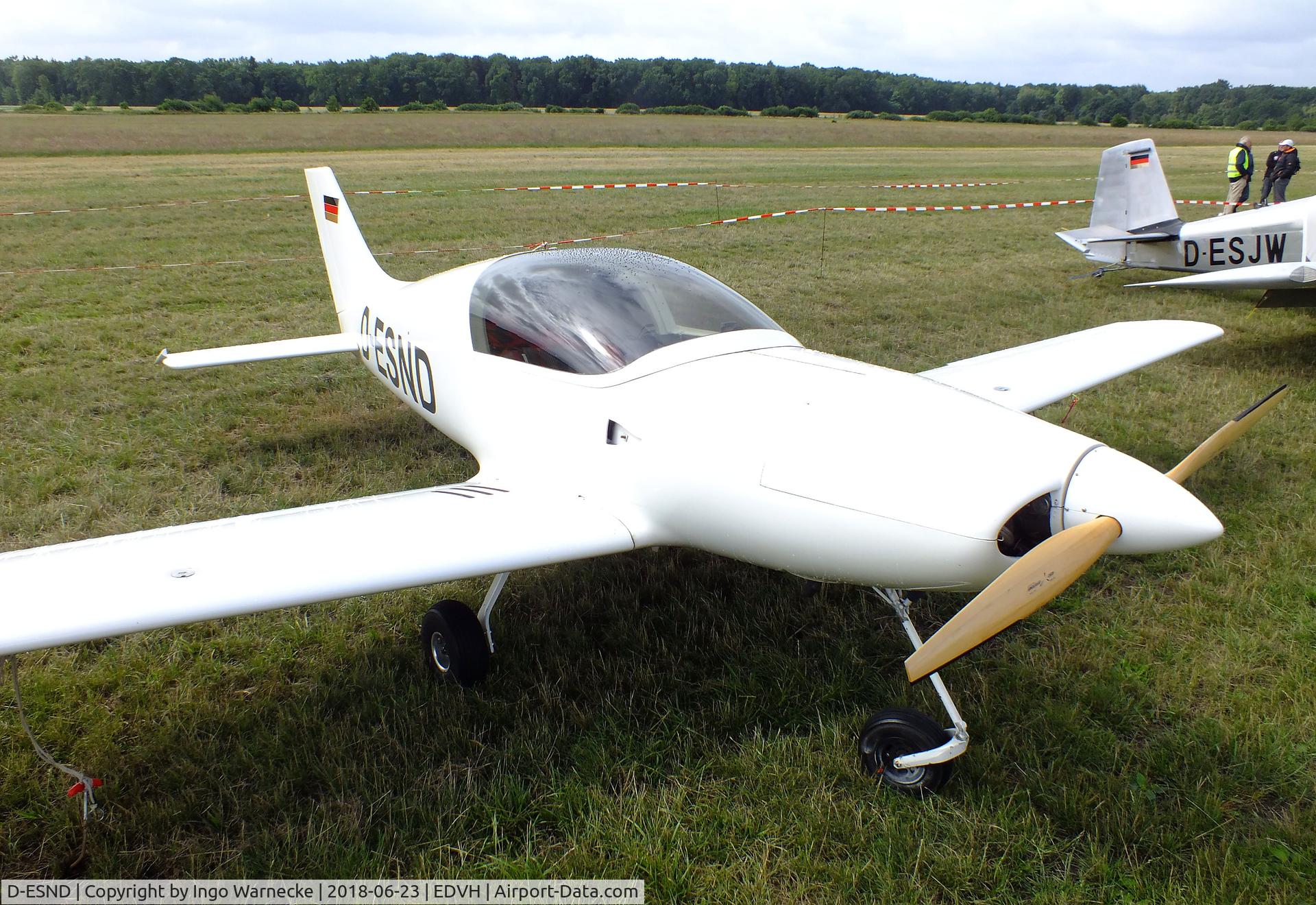 D-ESND, Aero Designs Pulsar XP C/N unknown_D-esnd, Aero Designs Pulsar XP at the 2018 OUV-Meeting at Hodenhagen airfield