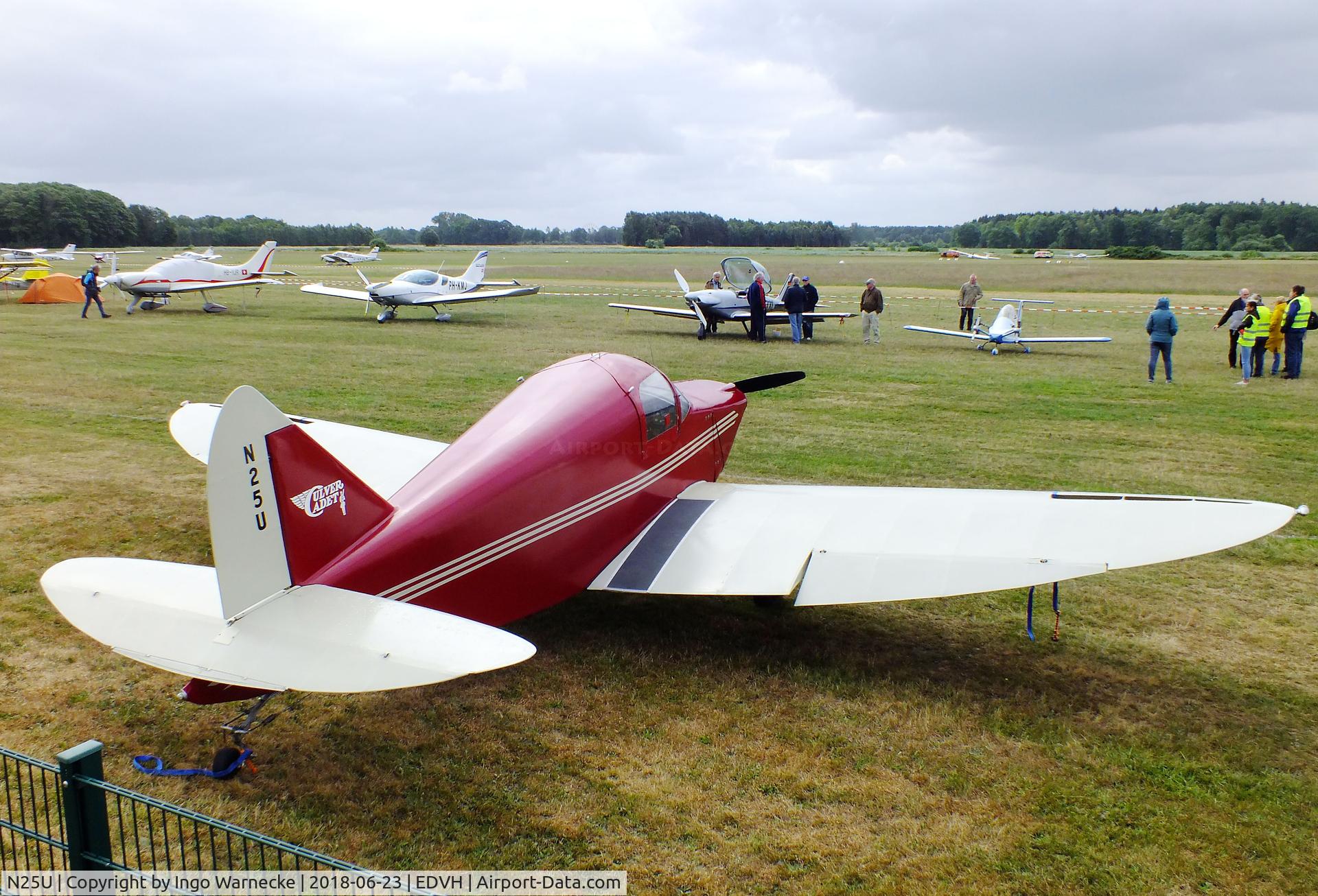 N25U, 1941 Culver LFA C/N 249, Culver Cadet LFA at the 2018 OUV-Meeting at Hodenhagen airfield