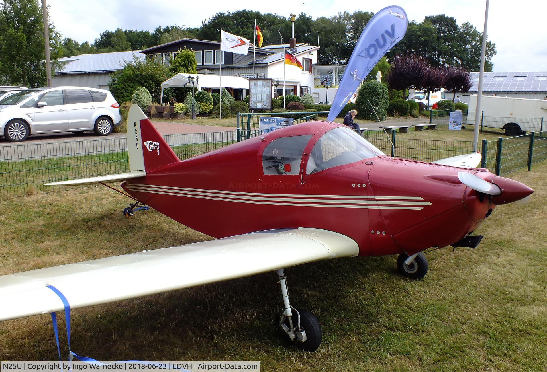 N25U, 1941 Culver LFA C/N 249, Culver Cadet LFA at the 2018 OUV-Meeting at Hodenhagen airfield