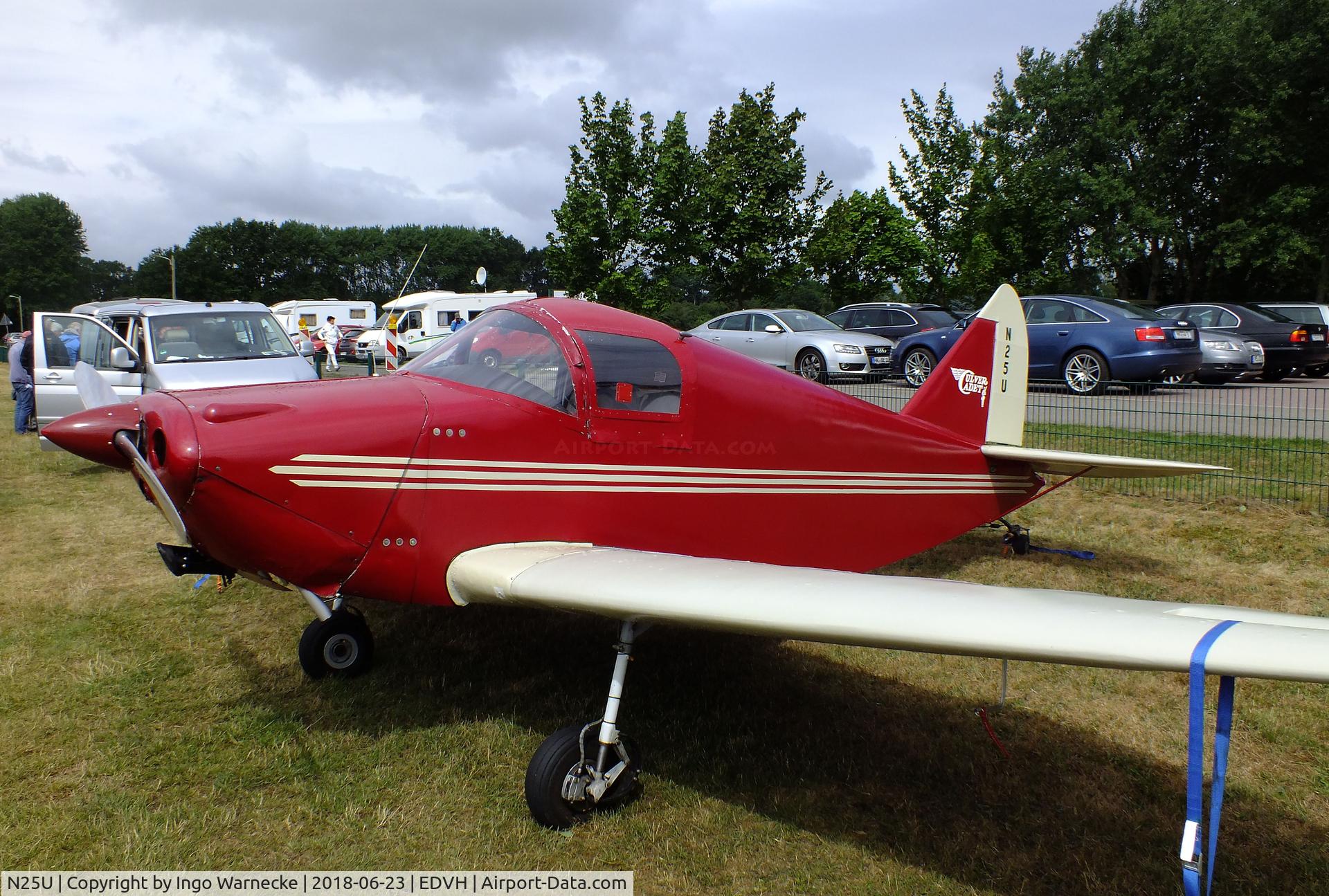 N25U, 1941 Culver LFA C/N 249, Culver Cadet LFA at the 2018 OUV-Meeting at Hodenhagen airfield