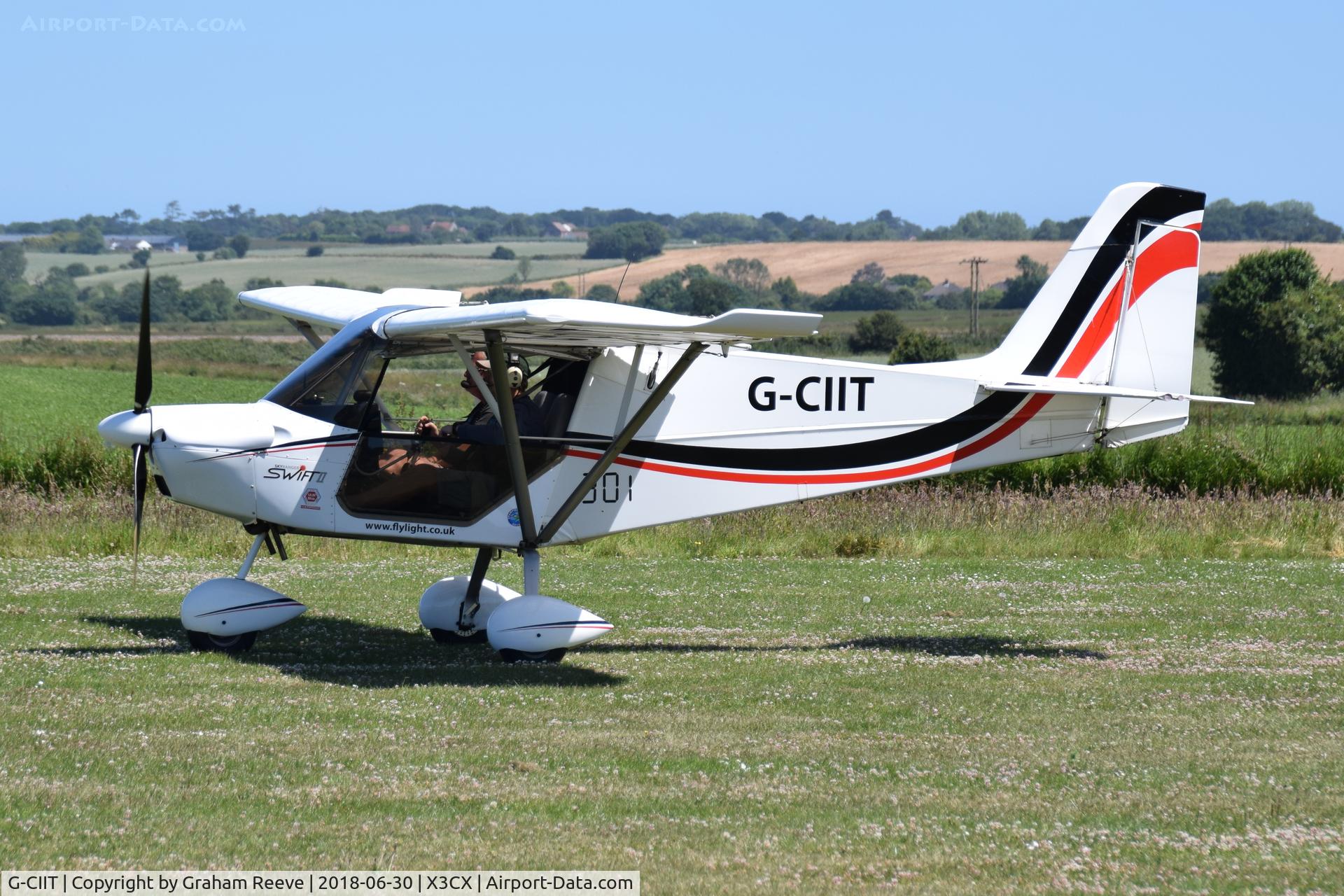 G-CIIT, 2014 Best Off SkyRanger Swift 912(1) C/N BMAA/HB/644, Departing from Northrepps.