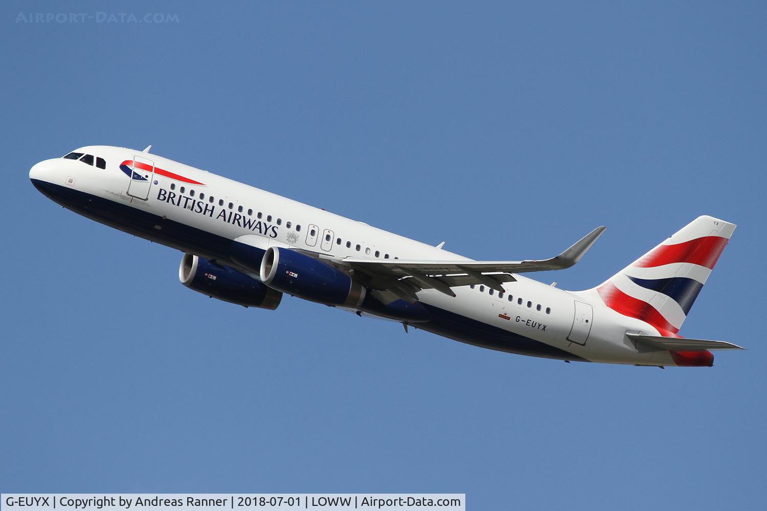 G-EUYX, 2014 Airbus A320-232 C/N 6155, British Airways A320