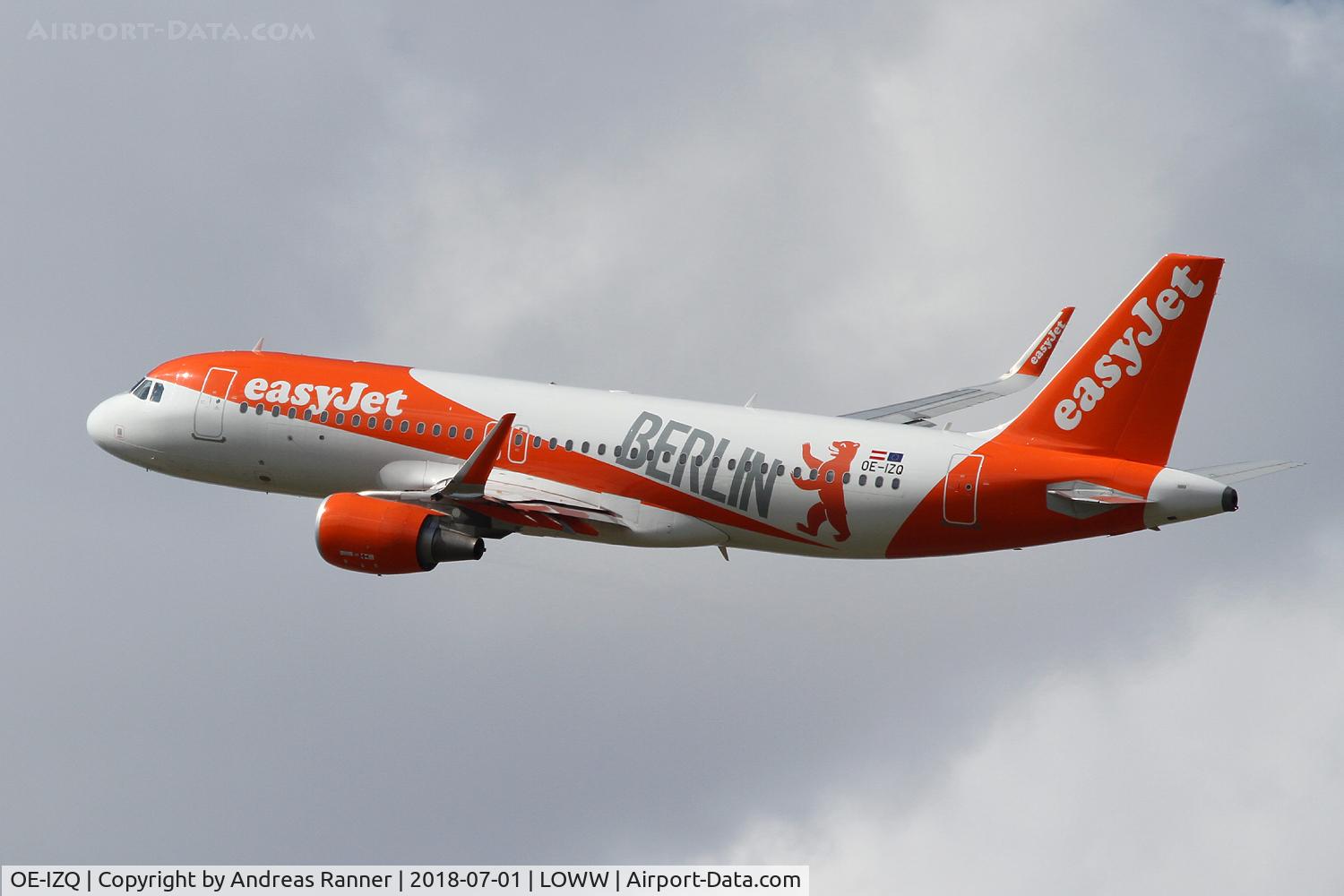OE-IZQ, 2015 Airbus A320-214 C/N 6877, easyJet Europe A320