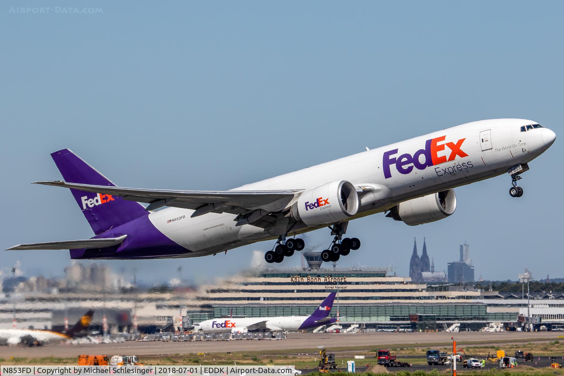 N853FD, 2009 Boeing 777-FS2 C/N 37724, N853FD - Boeing 777-FS2 - Federal Express (FedEx)