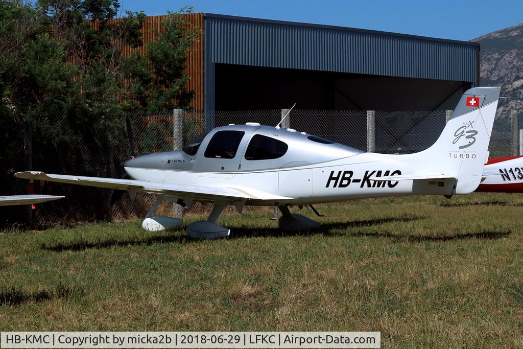 HB-KMC, 2008 Cirrus SR22 G3 GTSX Turbo C/N 3095, Parked
