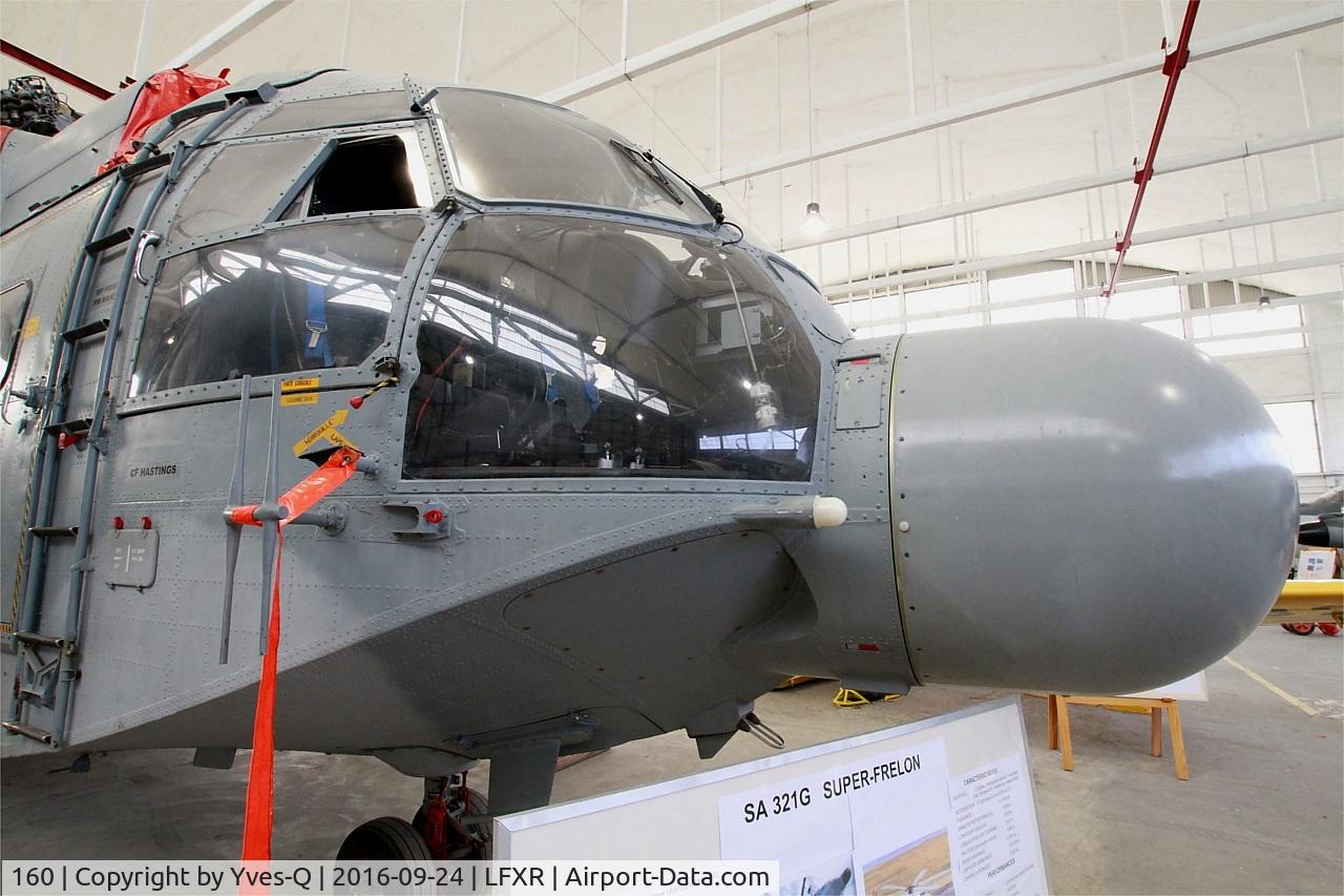 160, Aérospatiale SA-321G Super Frelon C/N 160, Aérospatiale SA-321G Super Frelon, Naval Aviation Museum, Rochefort-Soubise airport (LFXR)