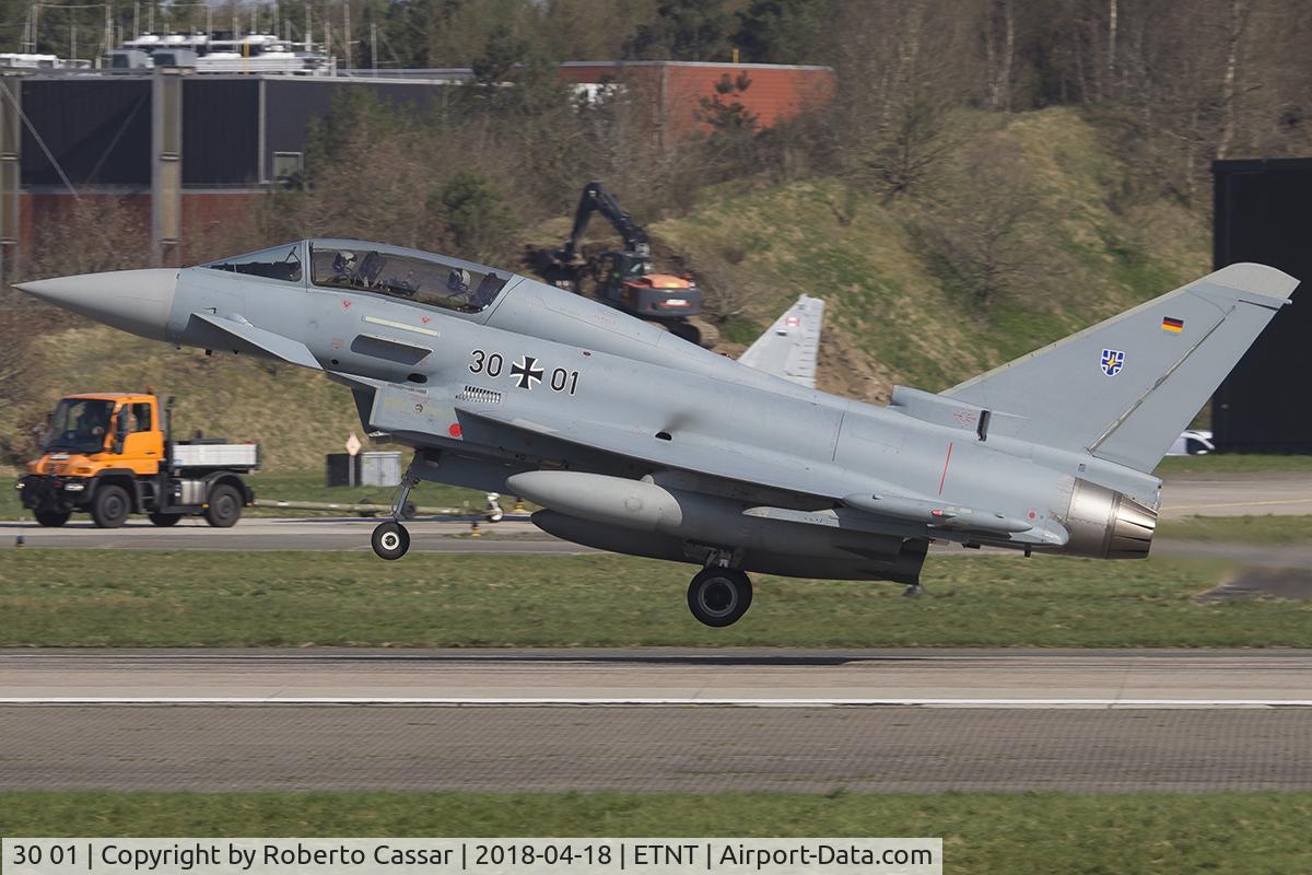 30 01, 2002 Eurofighter EF-2000 Typhoon T C/N 007/GT001, Frisian Flag 2018