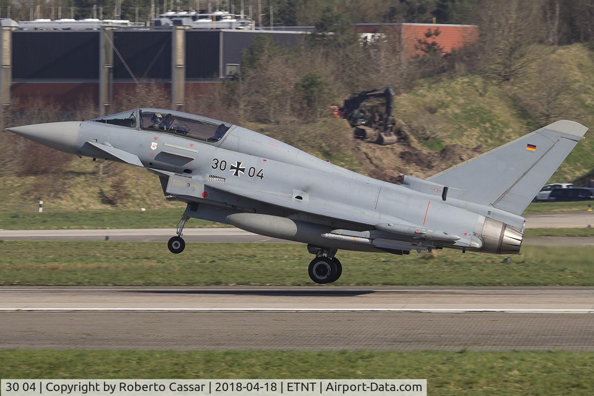 30 04, Eurofighter EF-2000 Typhoon T C/N 018/GT004, Frisian Flag 2018