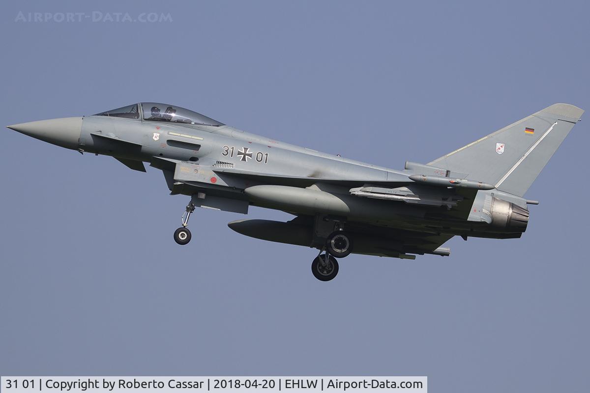 31 01, Eurofighter EF-2000 Typhoon S C/N GS078, Frisian Flag 2018