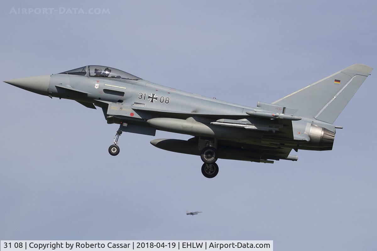 31 08, Eurofighter EF-2000 Typhoon S C/N GS084, Frisian Flag 2018