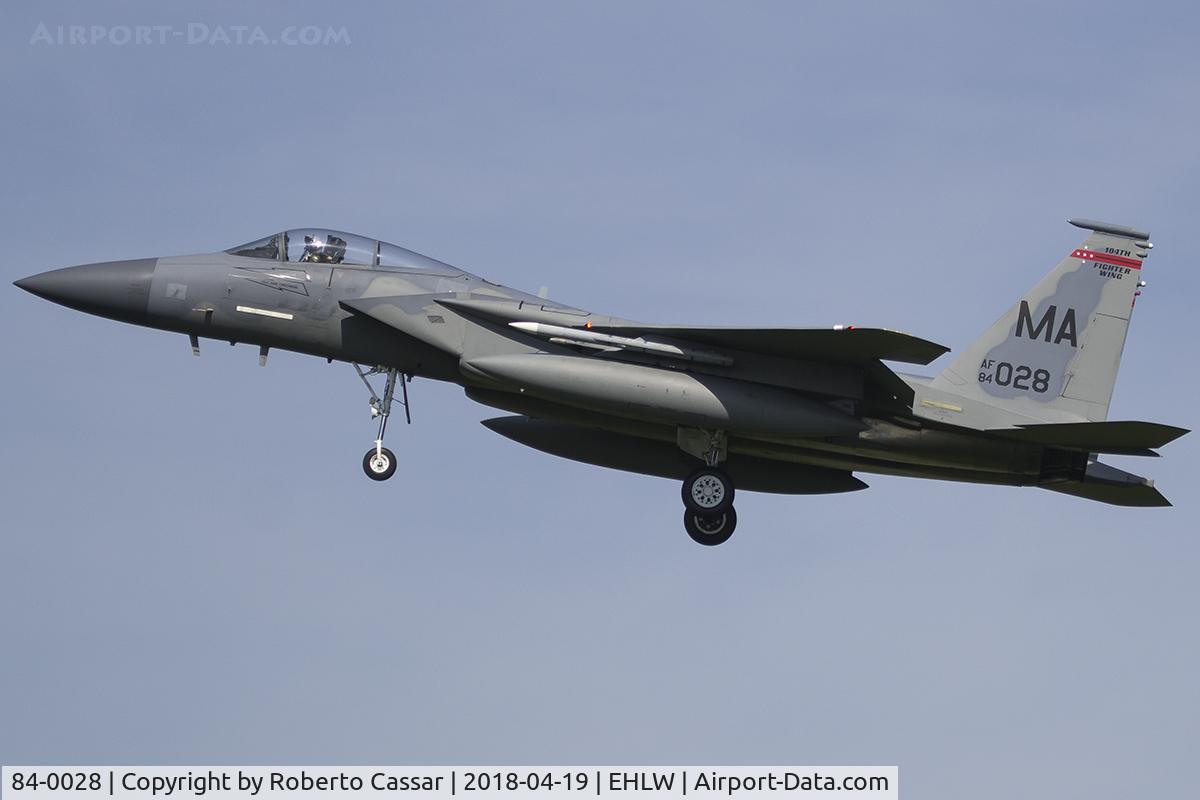 84-0028, 1984 McDonnell Douglas F-15C Eagle C/N 0939/C331, Frisian Flag 2018