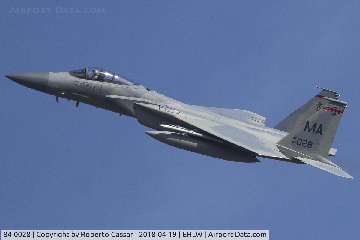 84-0028, 1984 McDonnell Douglas F-15C Eagle C/N 0939/C331, Frisian Flag 2018