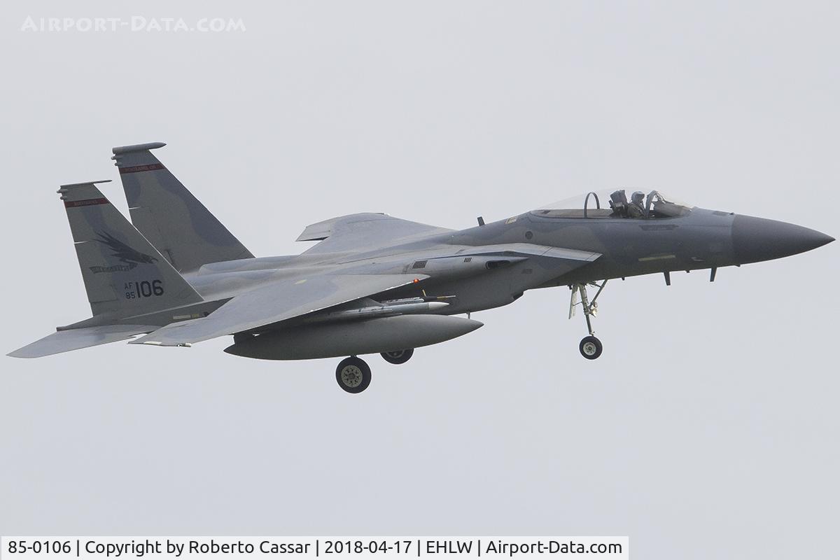 85-0106, 1985 McDonnell Douglas F-15C Eagle C/N 0960/C348, Frisian Flag 2018