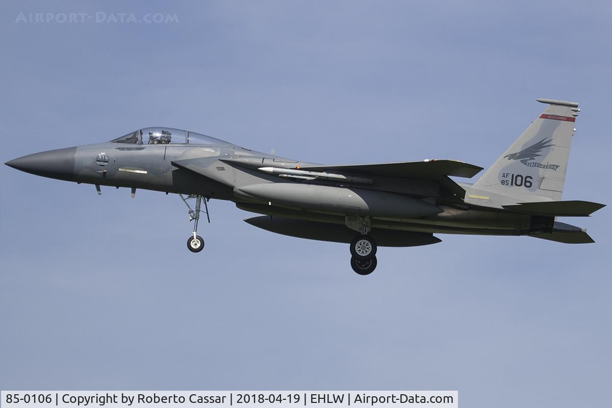 85-0106, 1985 McDonnell Douglas F-15C Eagle C/N 0960/C348, Frisian Flag 2018