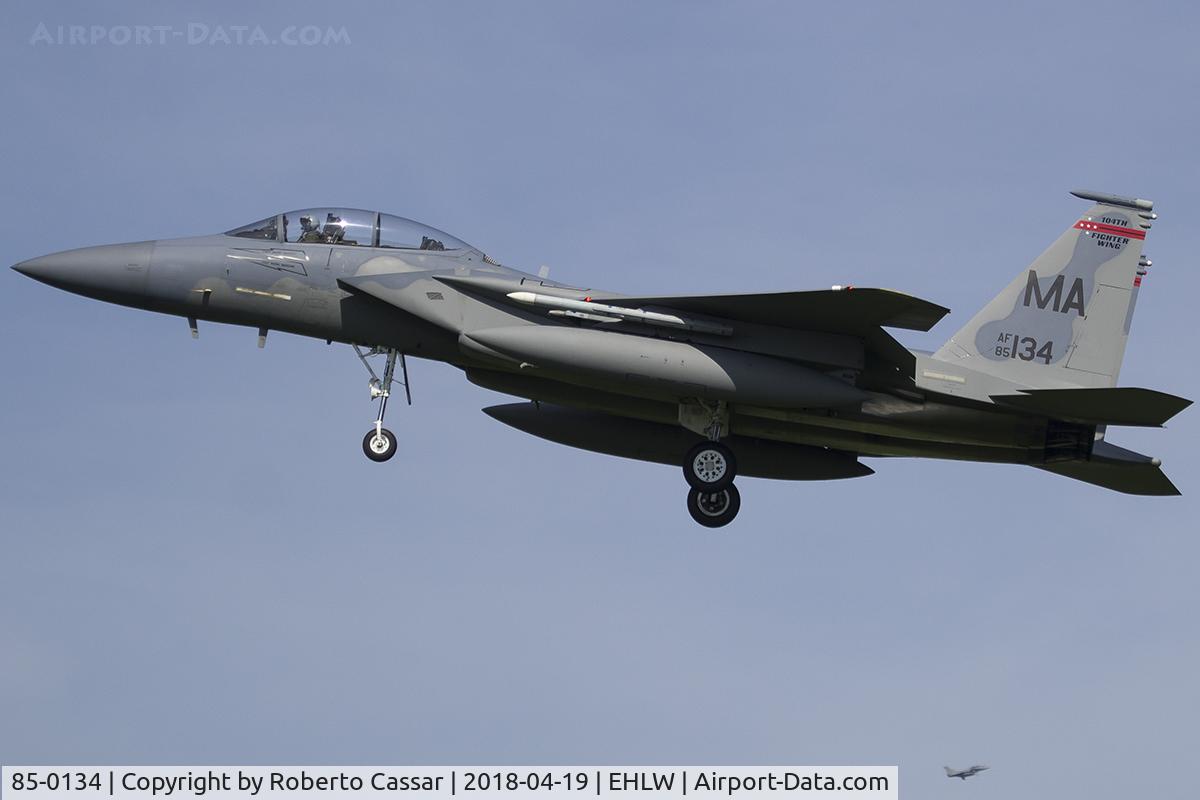 85-0134, 1985 McDonnell Douglas F-15D Eagle C/N 0980/D060, Frisian Flag 2018