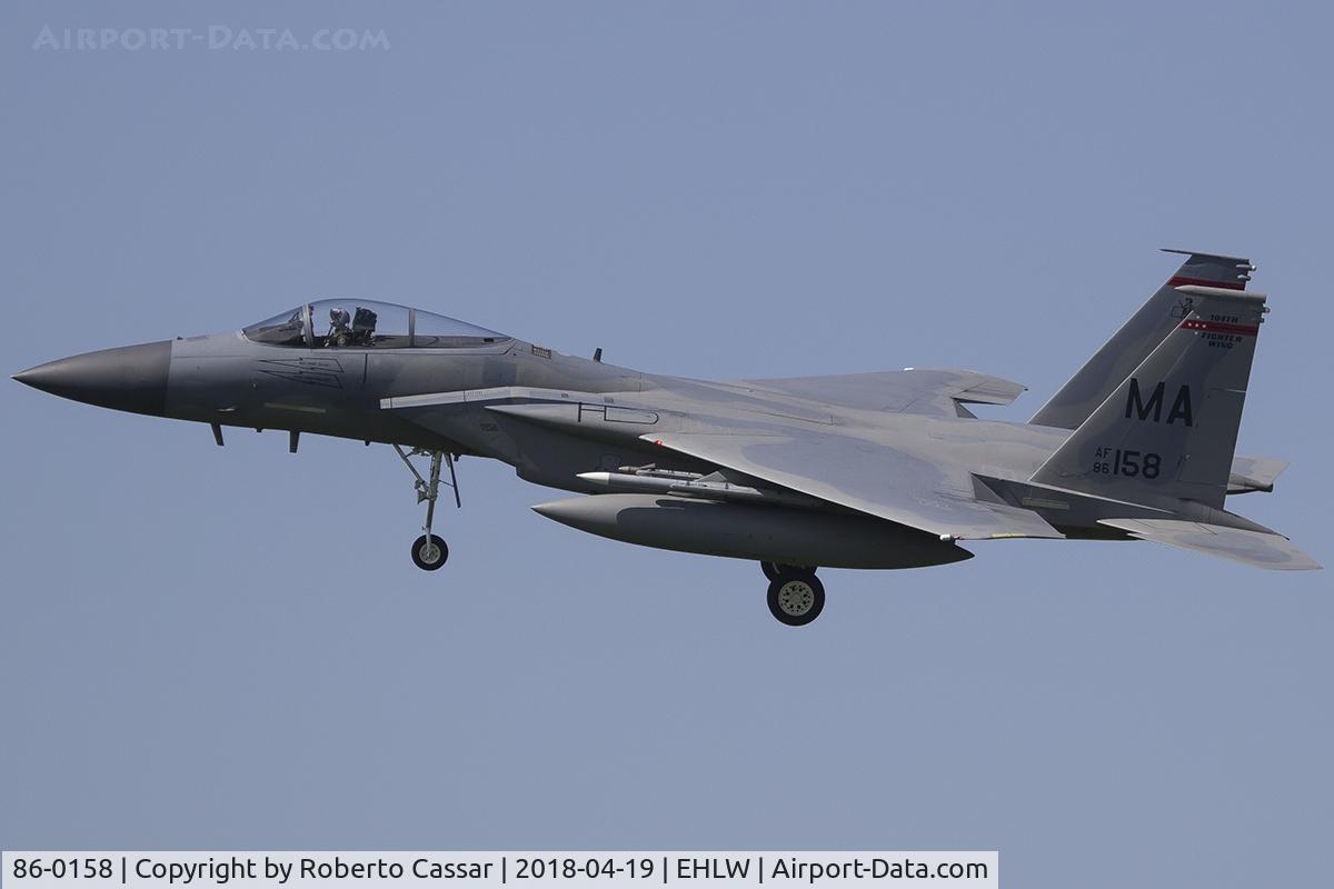 86-0158, 1986 McDonnell Douglas F-15C Eagle C/N 1005/C386, Frisian Flag 2018