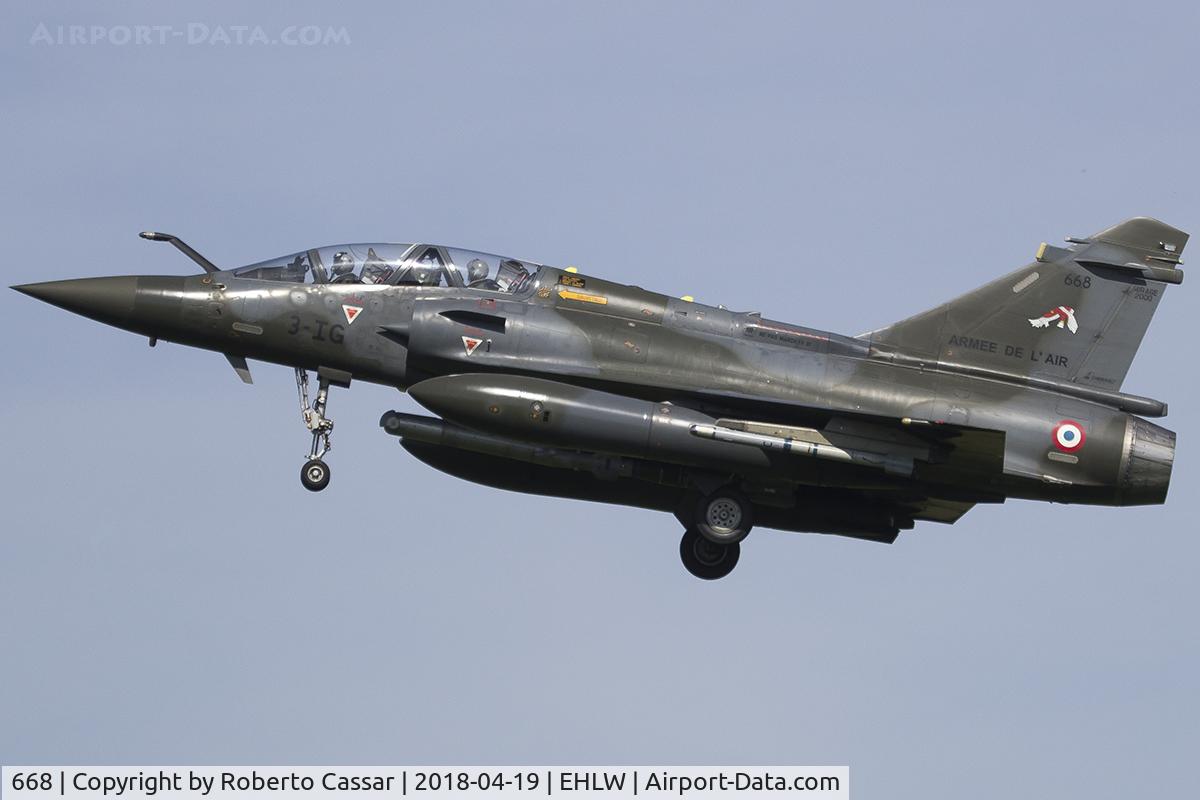 668, Dassault Mirage 2000D C/N 542, Frisian Flag 2018