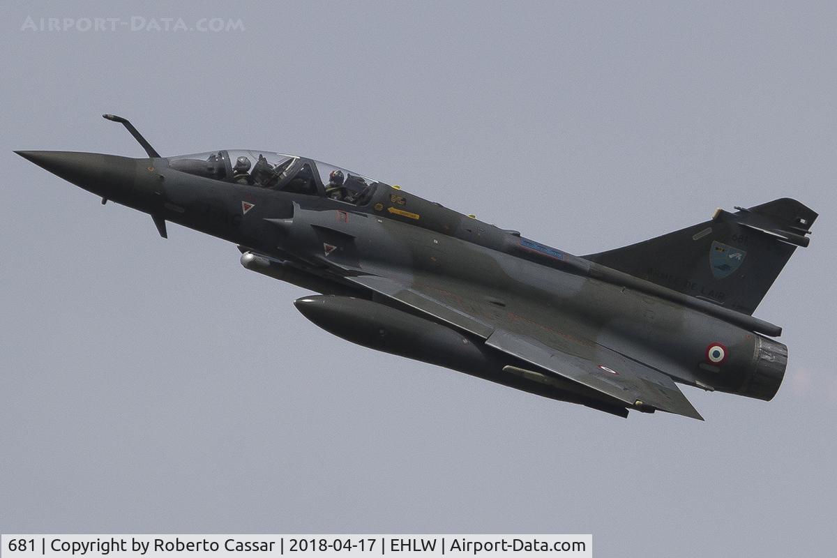 681, Dassault Mirage 2000D C/N 555, Frisian Flag 2018