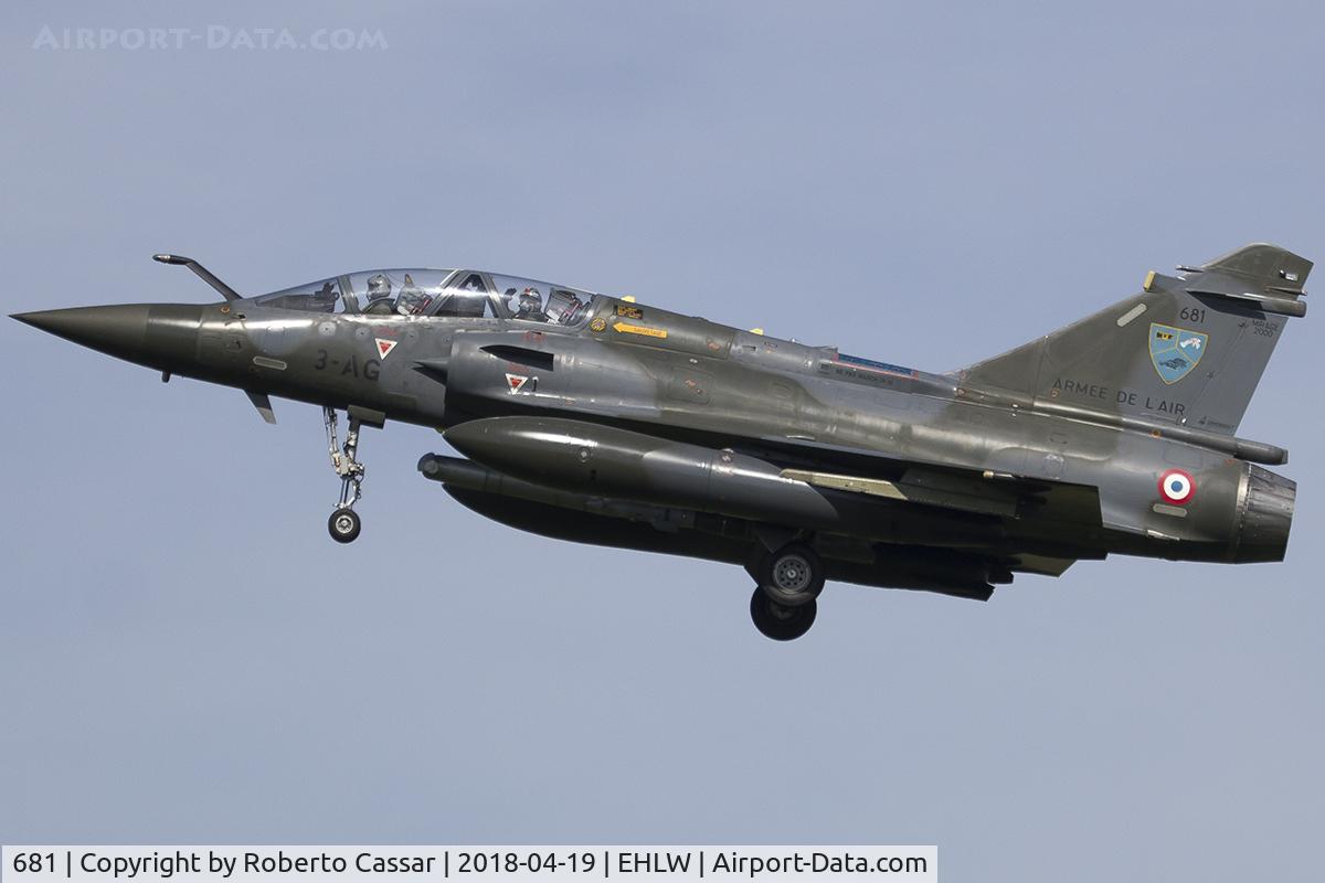 681, Dassault Mirage 2000D C/N 555, Frisian Flag 2018