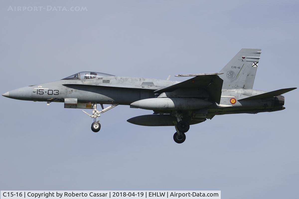 C15-16, McDonnell Douglas EF-18A Hornet C/N 0517/A428, Frisian Flag 2018