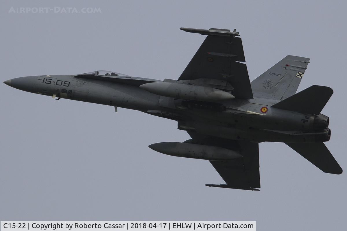 C15-22, McDonnell Douglas EF-18A Hornet C/N 0572/A479, Frisian Flag 2018
