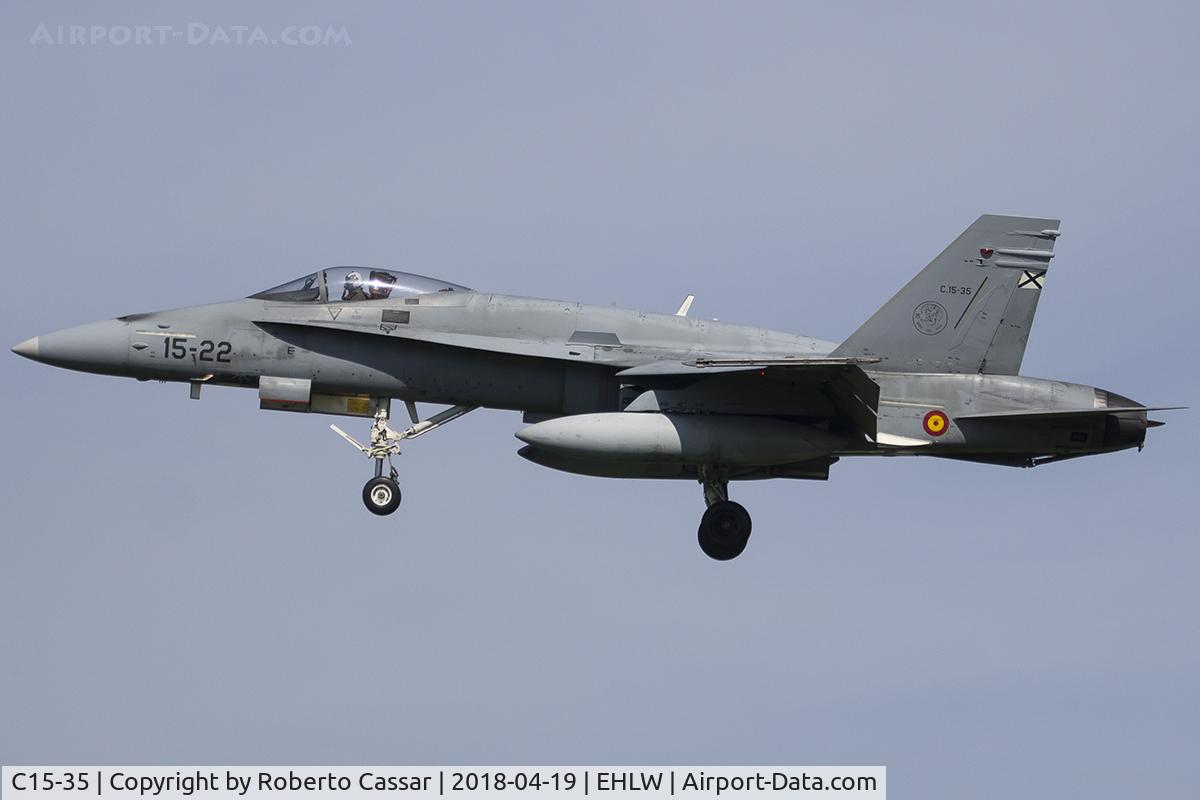 C15-35, McDonnell Douglas EF-18A Hornet C/N 0642/A532, Frisian Flag 2018