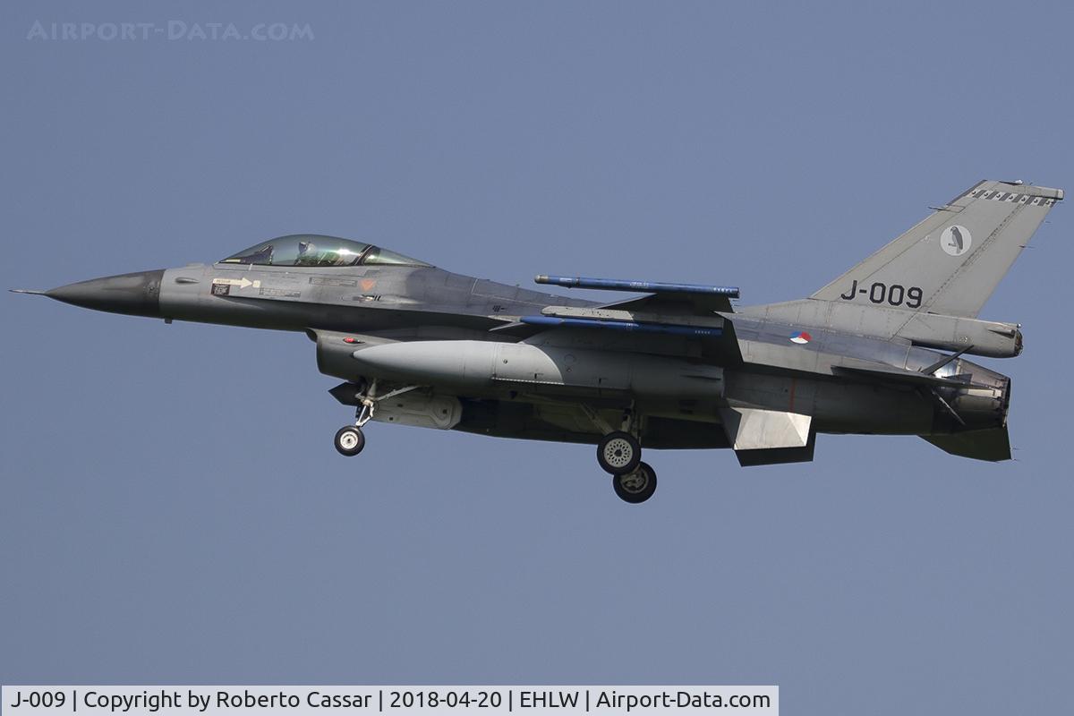 J-009, 1990 General Dynamics F-16A Fighting Falcon C/N 6D-165, Frisian Flag 2018