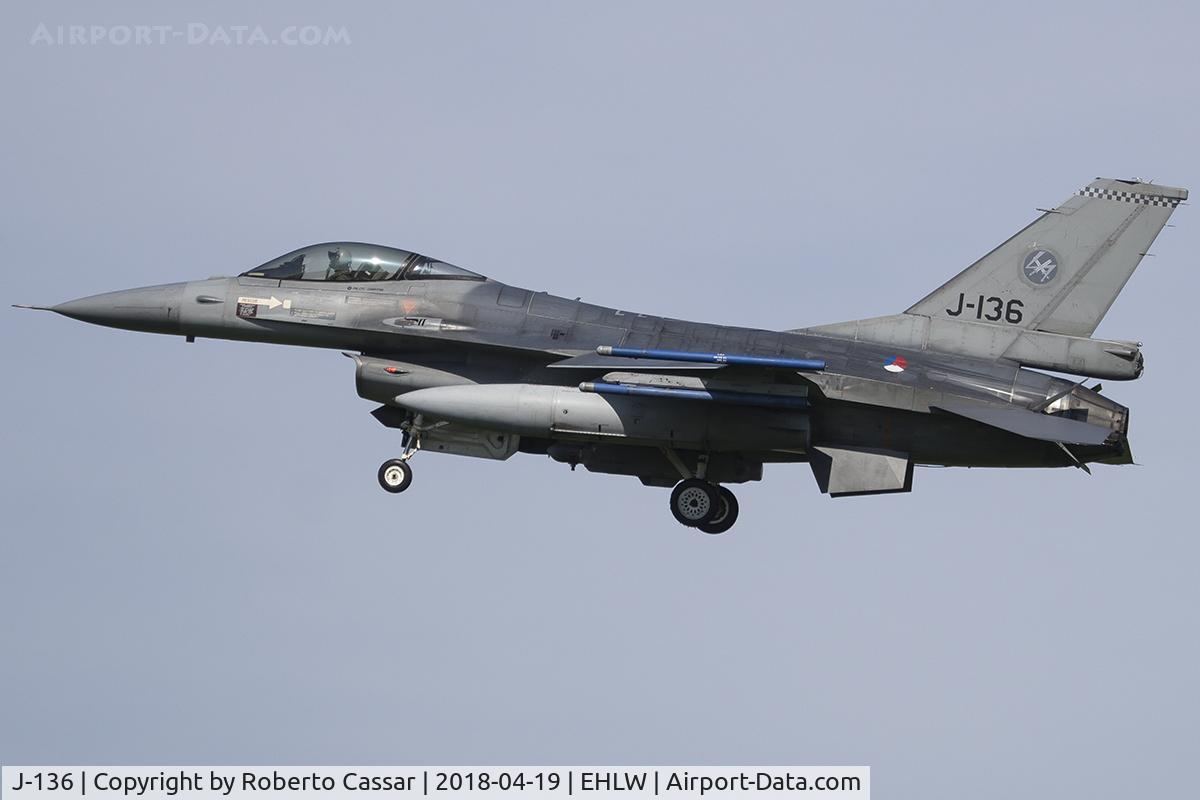 J-136, Fokker F-16AM Fighting Falcon C/N 6D-126, Frisian Flag 2018