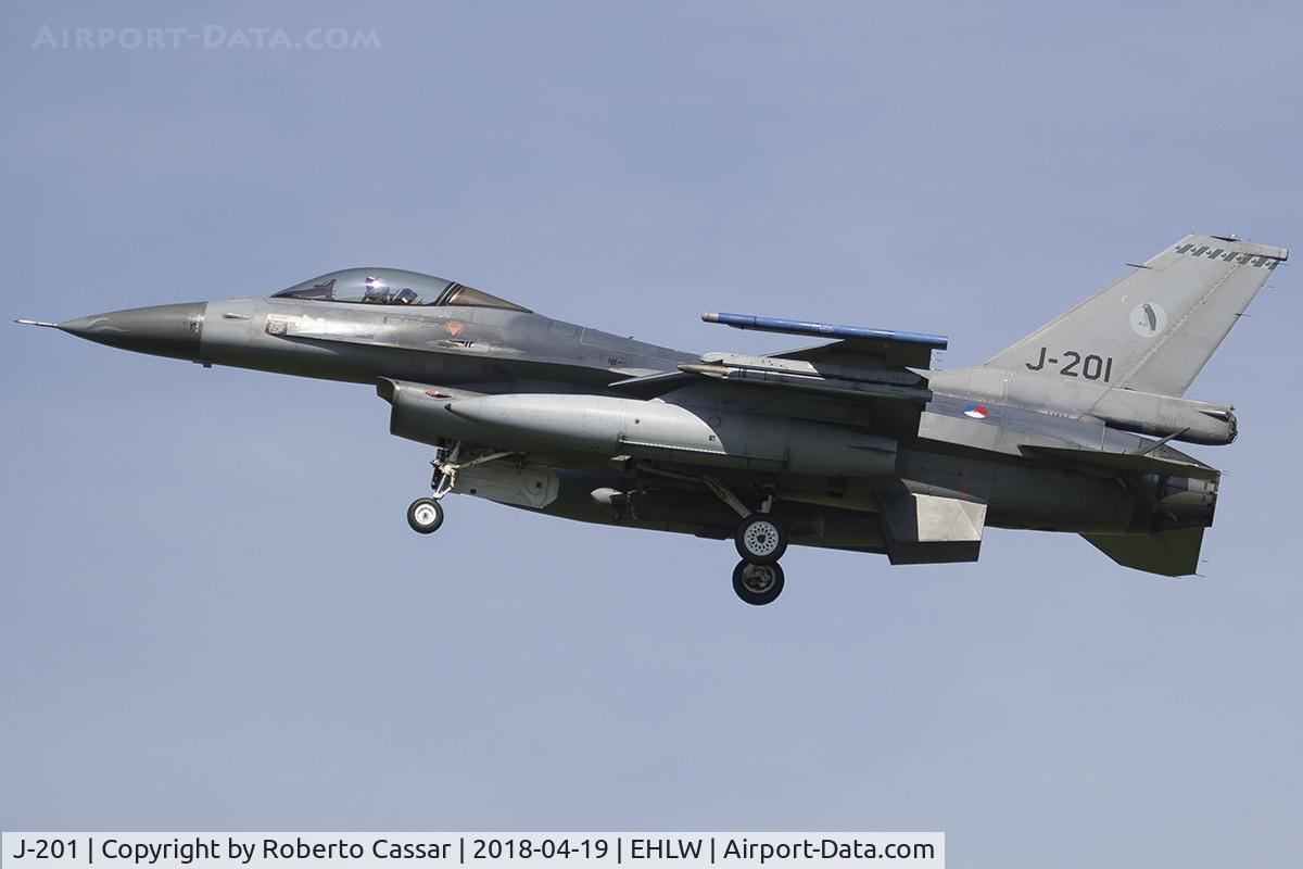 J-201, Fokker F-16AM Fighting Falcon C/N 6D-108, Frisian Flag 2018