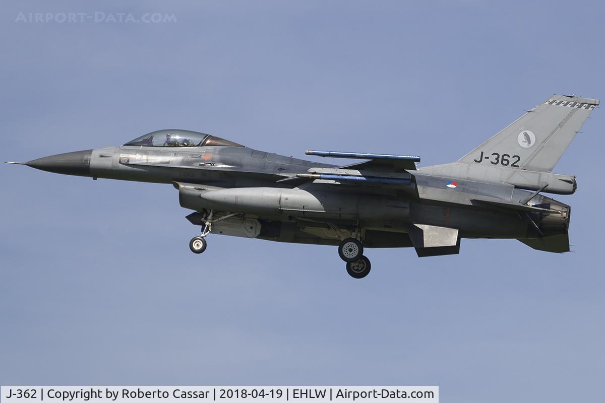 J-362, 1986 Fokker F-16AM Fighting Falcon C/N 6D-119, Frisian Flag 2018