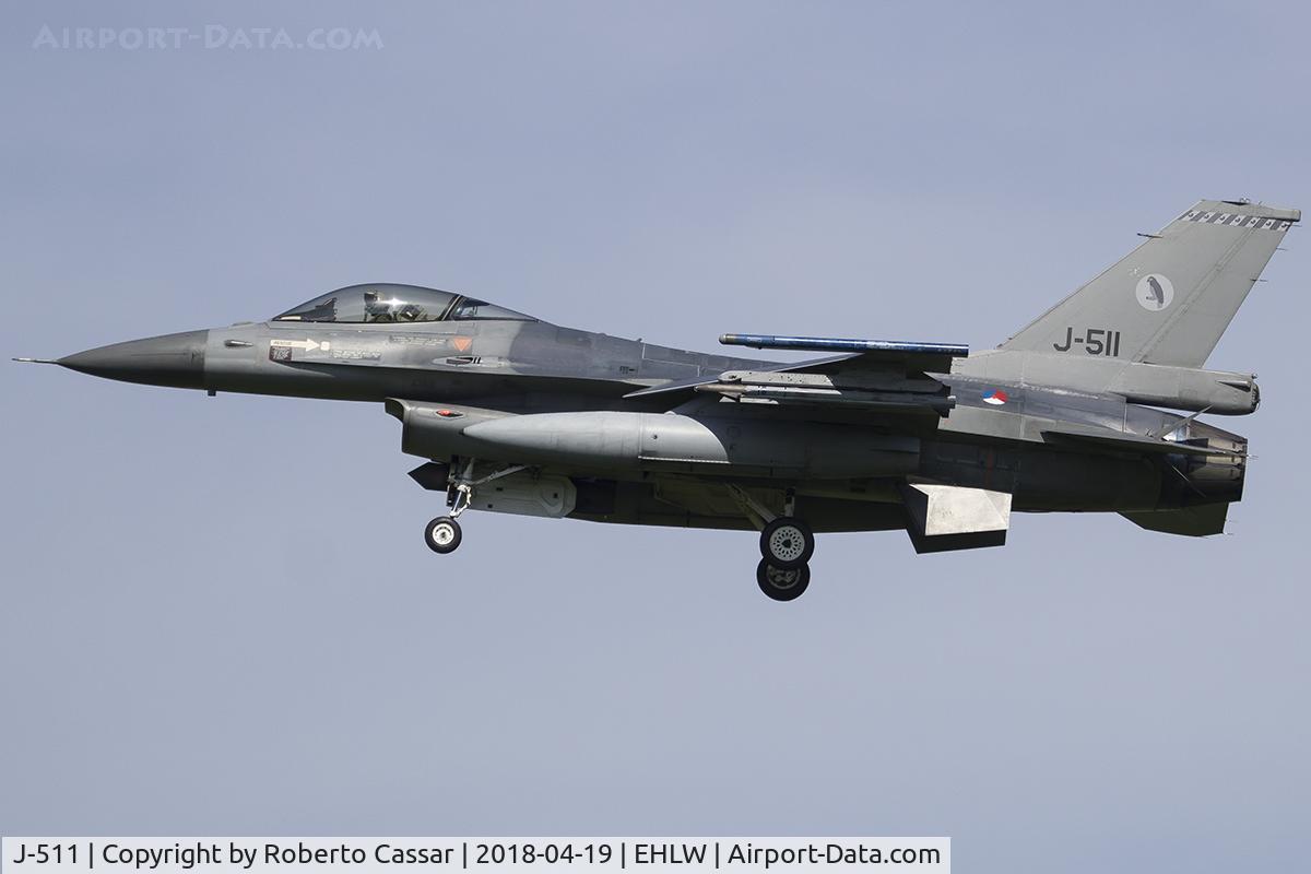 J-511, 1989 Fokker F-16A Fighting Falcon C/N 6D-150, Frisian Flag 2018