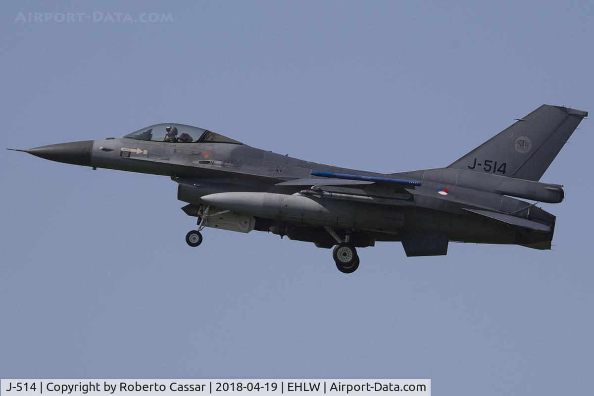 J-514, 1989 Fokker F-16A Fighting Falcon C/N 6D-153, Frisian Flag 2018