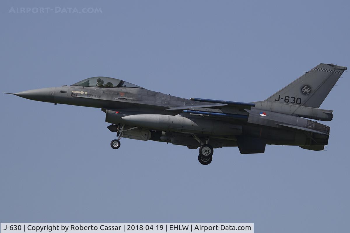 J-630, 1980 Fokker F-16AM Fighting Falcon C/N 6D-62, Frisian Flag 2018