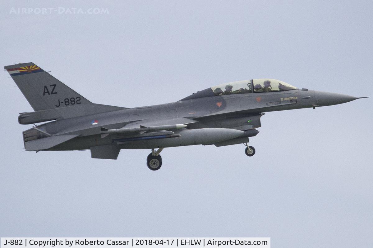 J-882, 1981 Fokker F-16B Fighting Falcon C/N 6E-23, Frisian Flag 2018