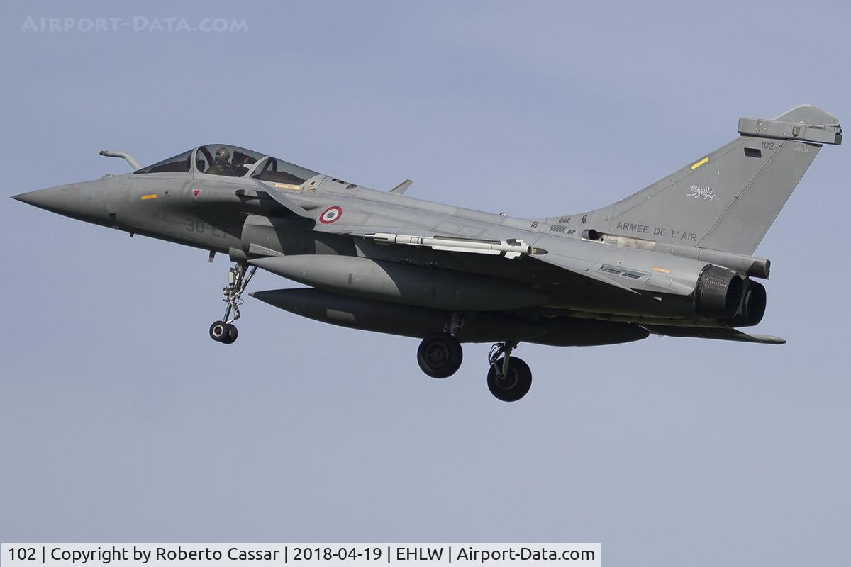 102, 2012 Dassault Rafale C C/N 102, Frisian Flag 2018