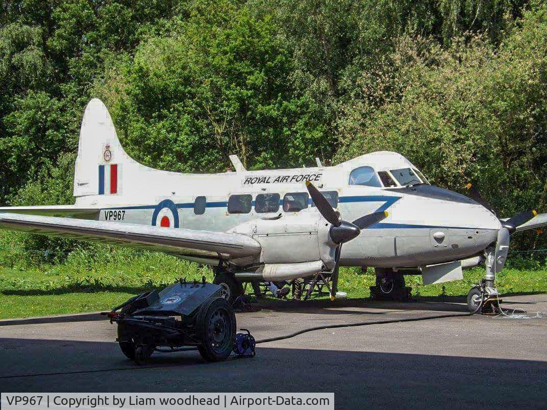 VP967, 1948 De Havilland DH-104 Devon C.2 C/N 04220, Elvington