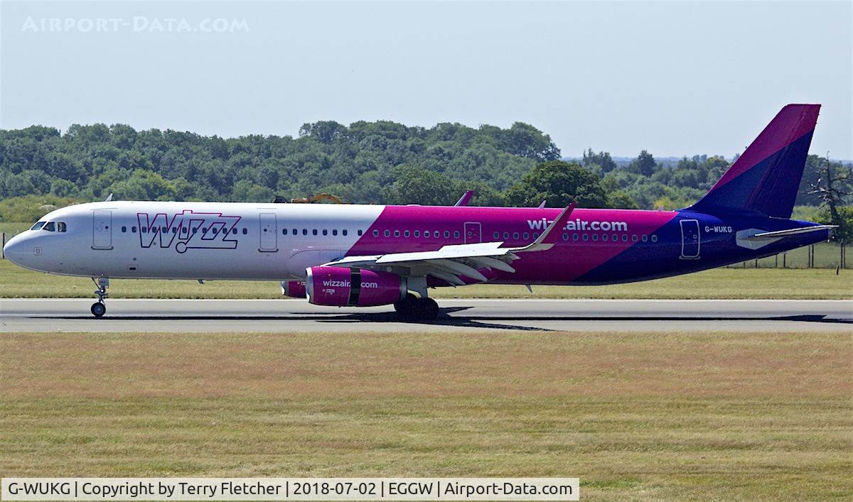 G-WUKG, 2018 Airbus A321-231 C/N 8236, At London Luton