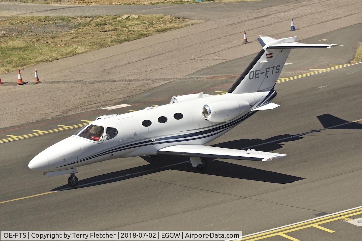 OE-FTS, 2010 Cessna 510 Citation Mustang Citation Mustang C/N 510-0281, At London Luton