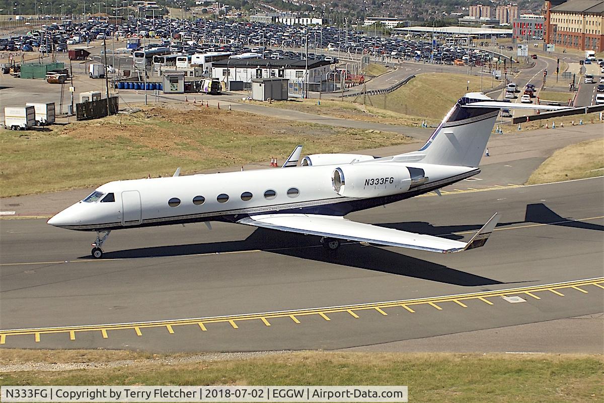 N333FG, 1999 Gulfstream Aerospace G-IV C/N 1364, at London Luton
