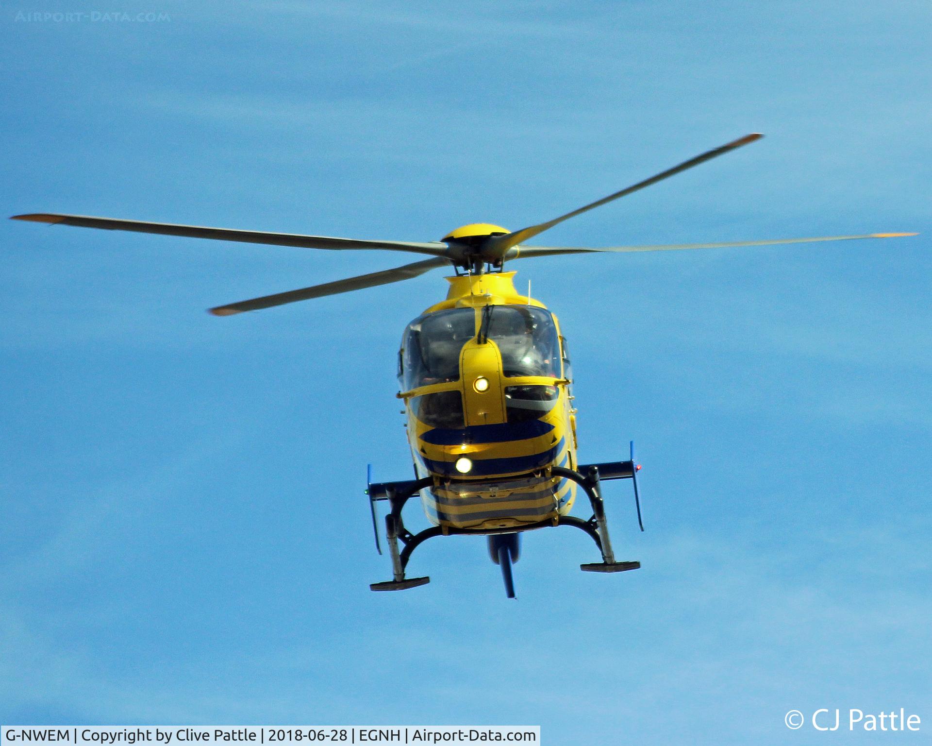 G-NWEM, 2003 Eurocopter EC-135T-2 C/N 0270, On duty at Blackpool with the North West Air Ambulance Service