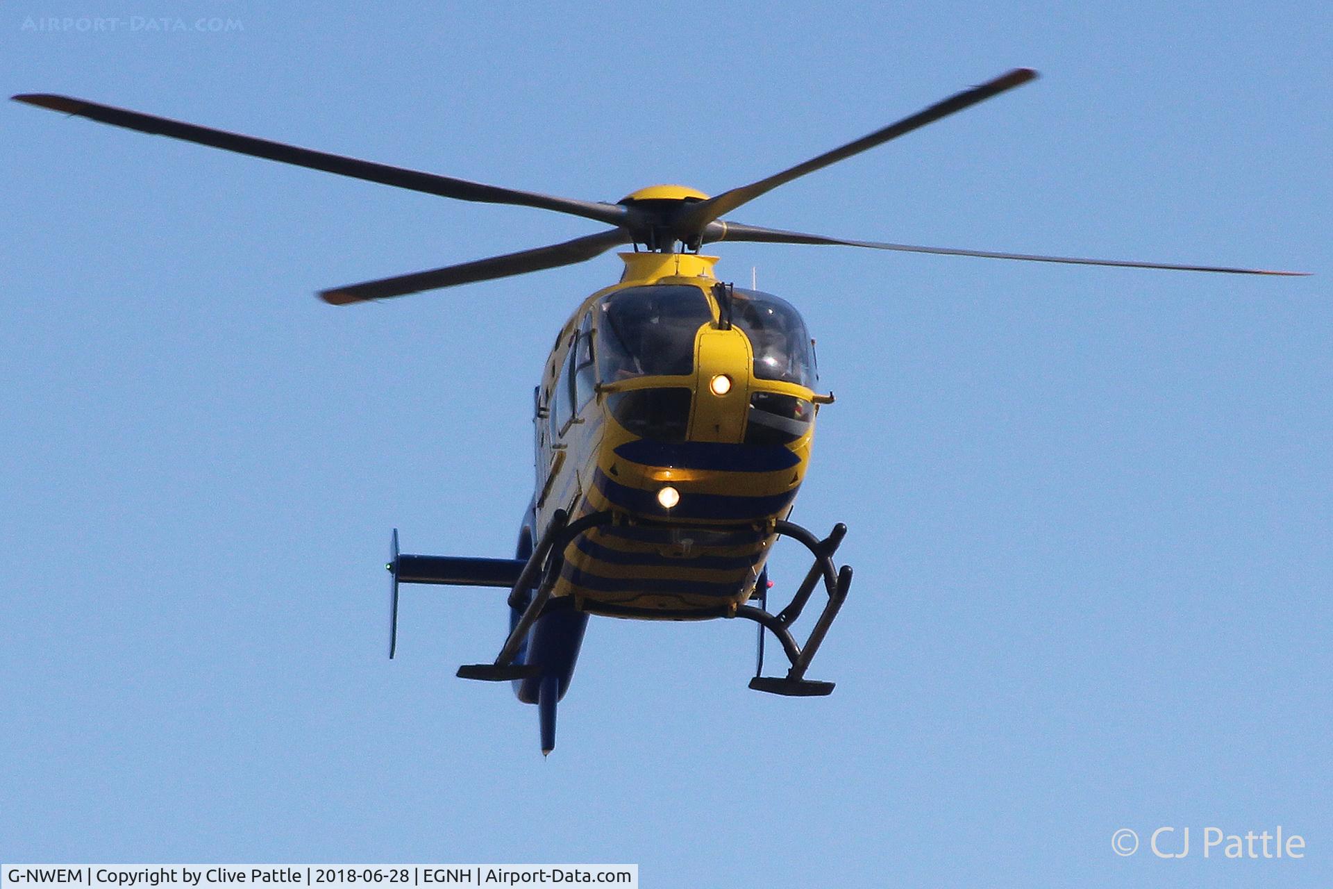 G-NWEM, 2003 Eurocopter EC-135T-2 C/N 0270, On duty at Blackpool with the North West Air Ambulance Service