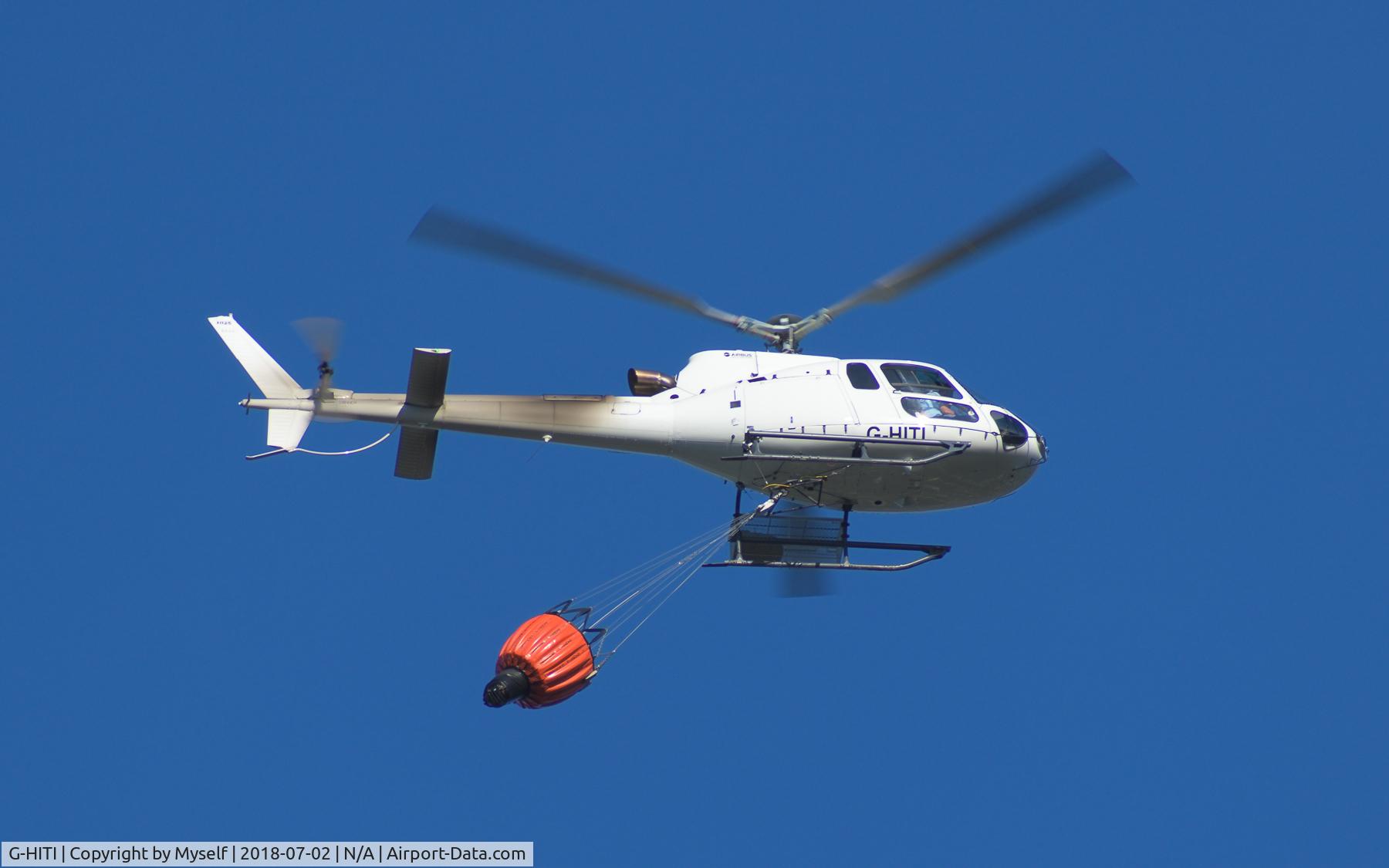 G-HITI, 2016 Airbus Helicopters AS-350B-3 Ecureuil C/N 8239, Doing firefighting desuti
