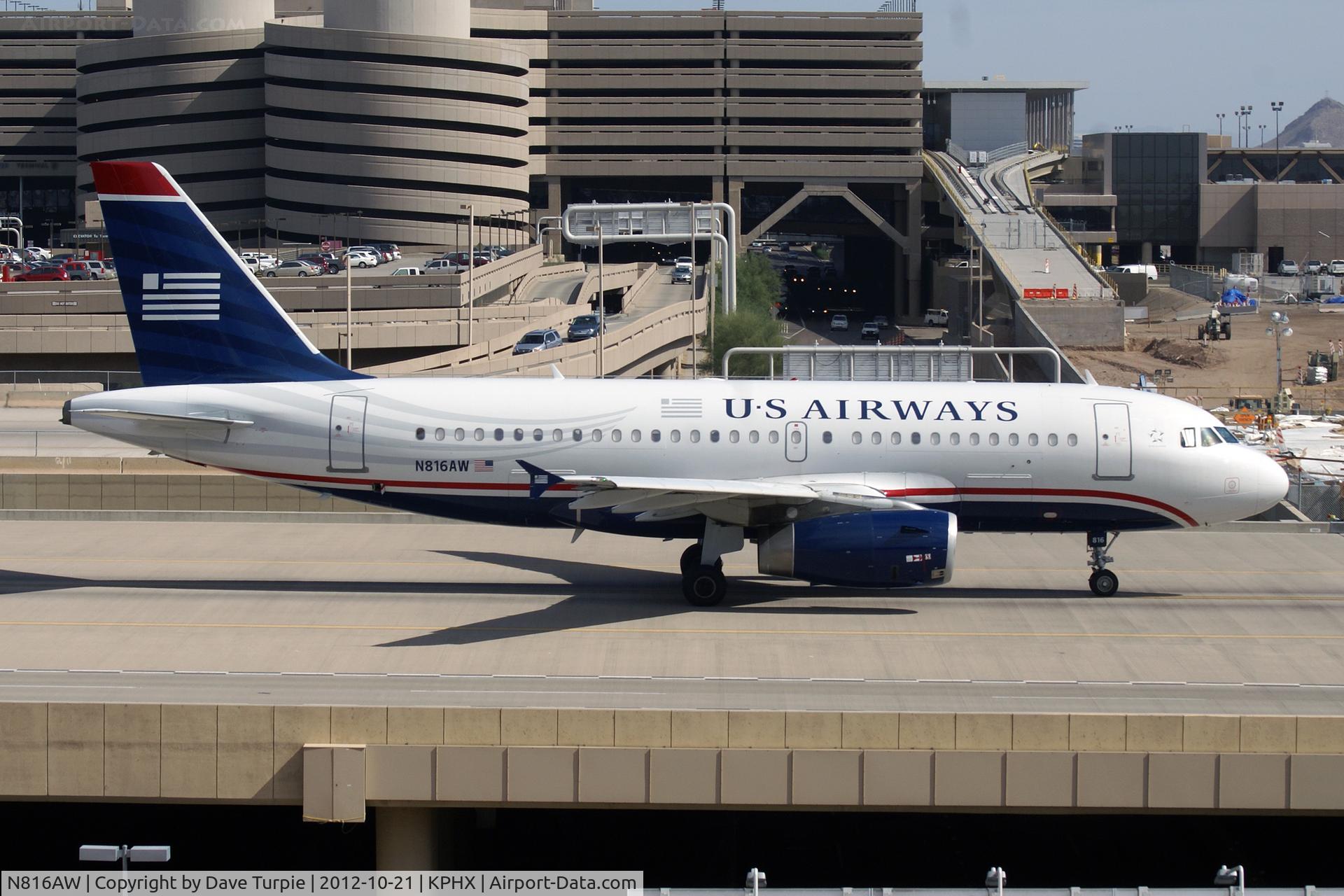 N816AW, 2000 Airbus A319-132 C/N 1350, No comment.