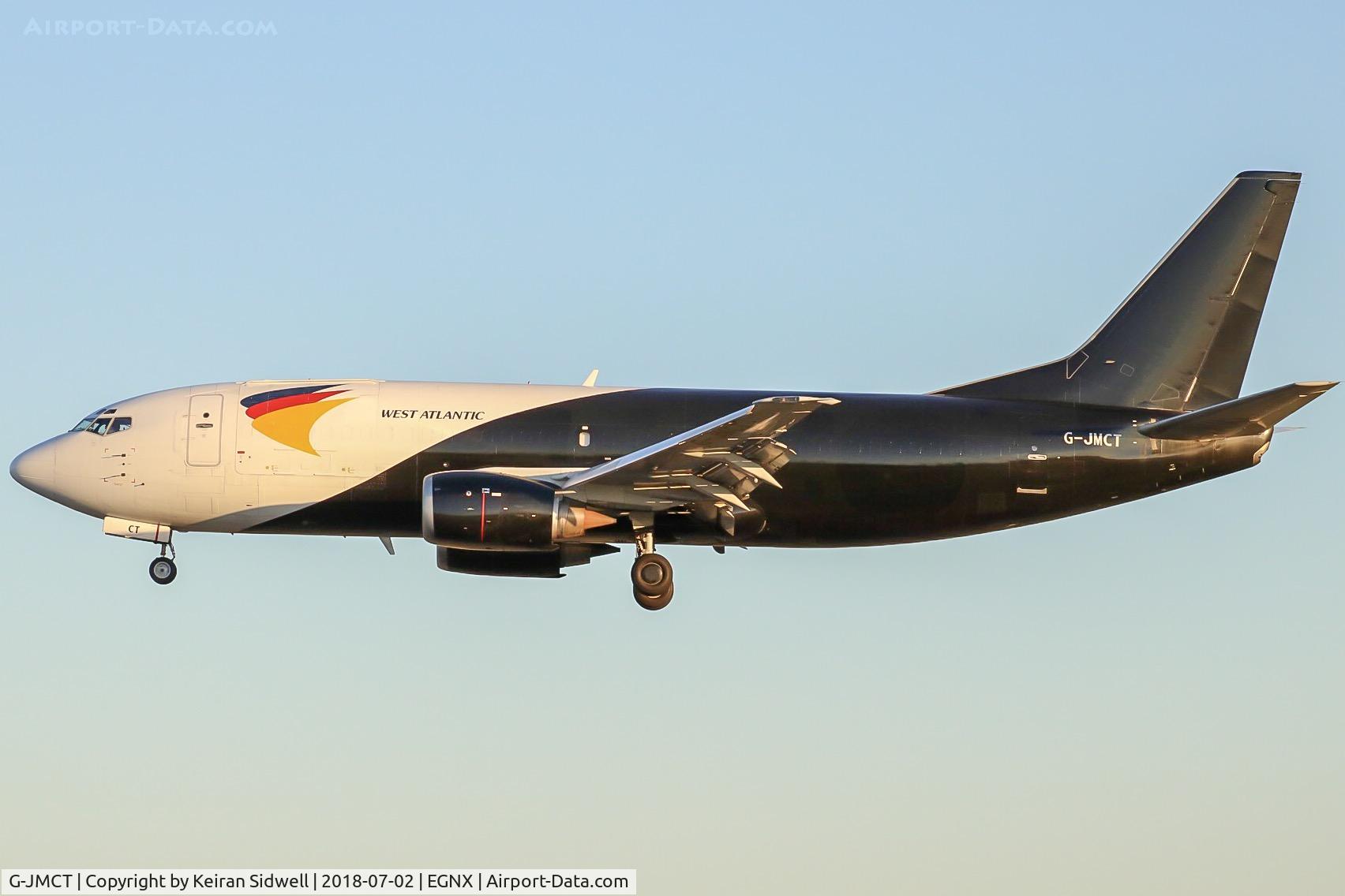 G-JMCT, 1989 Boeing 737-3Y0 C/N 24546, Arriving on a short flight from Jersy!