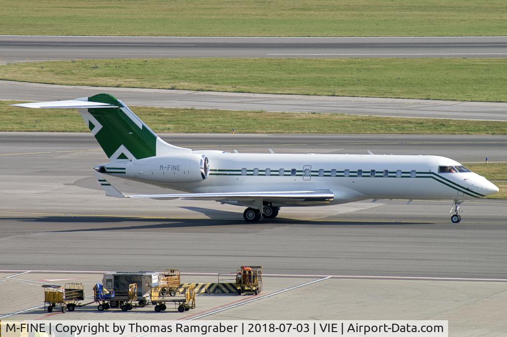 M-FINE, 2014 Bombardier BD-700-1A11 Global 5000 C/N 9239, private Bombardier Global 5000