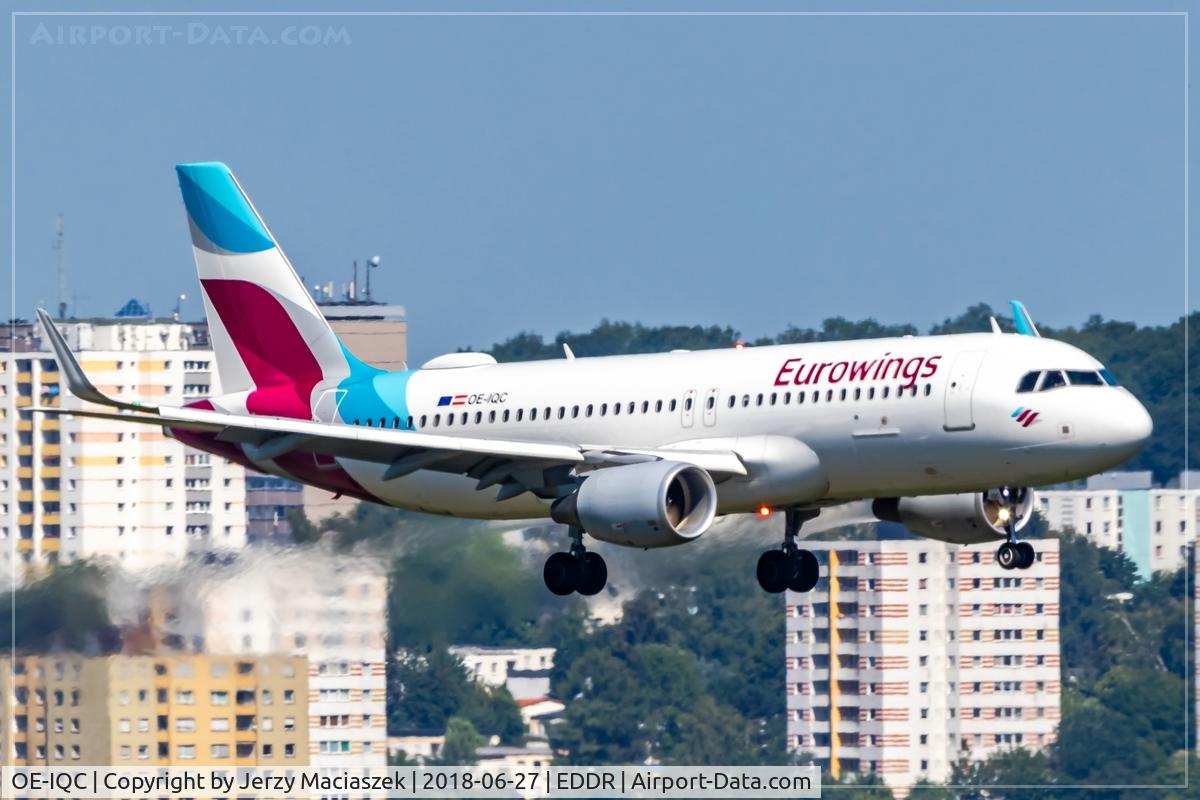 OE-IQC, 2016 Airbus A320-214 C/N 7019, Airbus A320-214