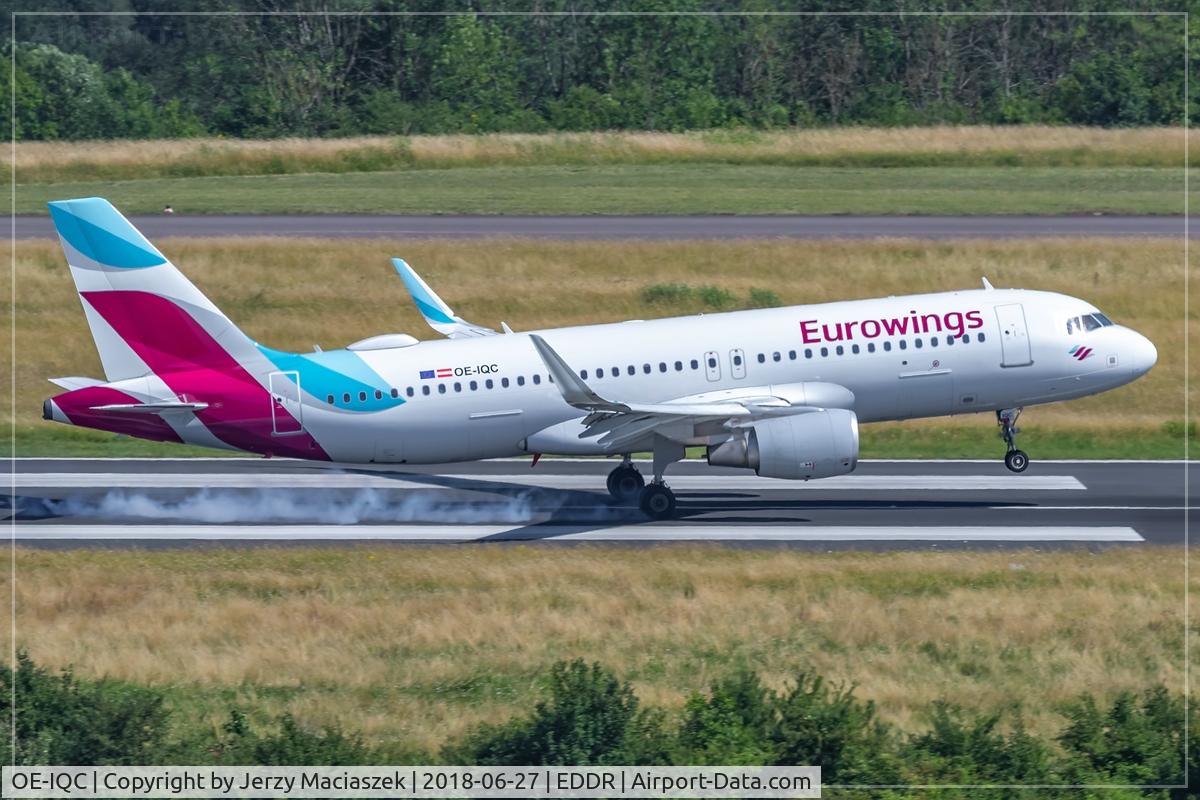 OE-IQC, 2016 Airbus A320-214 C/N 7019, Airbus A320-214