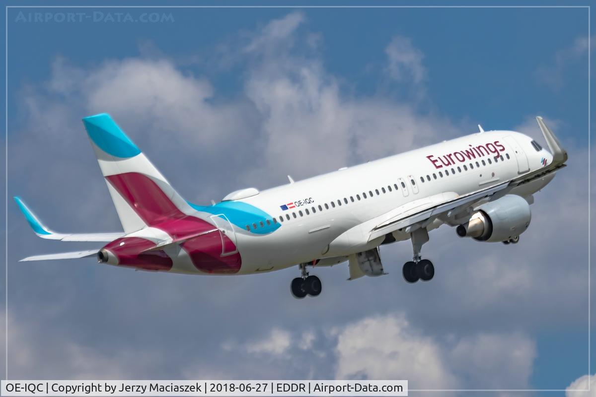 OE-IQC, 2016 Airbus A320-214 C/N 7019, Airbus A320-21