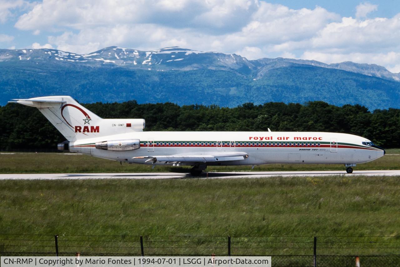 CN-RMP, 1977 Boeing 727-2B6 C/N 21298, Taxiing to holding point rwy 23